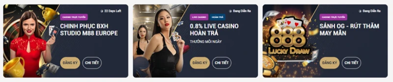 Khuyến mãi casino trực tuyến