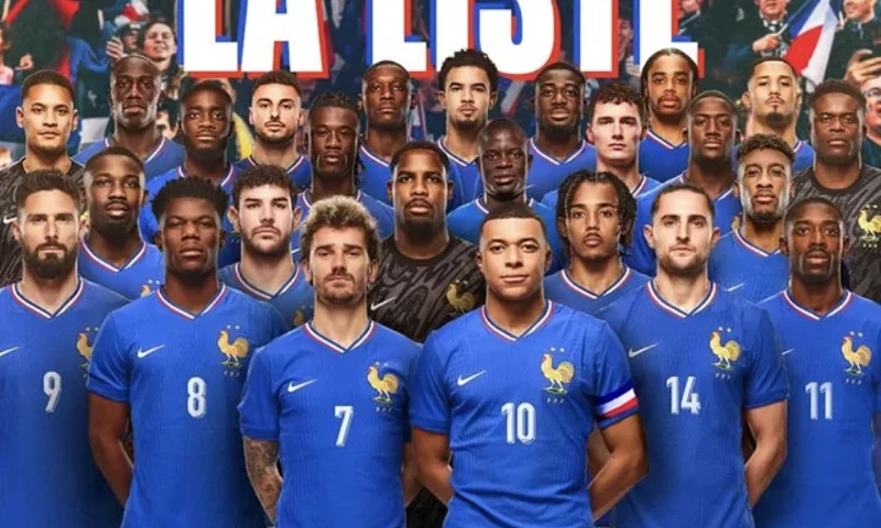 Đội hình mạnh nhất Euro 2024 của Pháp